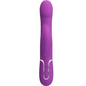 PRETTY LOVE – VIBRADOR E ESTIMULADOR MULTIFUNCIONAL 4 EM 1 ROXO