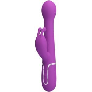 PRETTY LOVE – DEJON 3 EM 1 MULTIFUNCIONAL RABBIT VIBRADOR ROXO