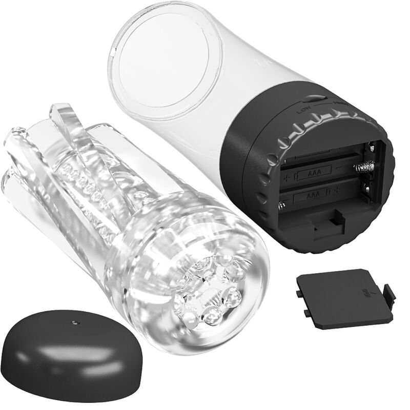 PRETTY LOVE - TAMARA MASTURBADOR MASCULINO MULTI-VELOCIDADE VIBRADOR PRETO - Image 3