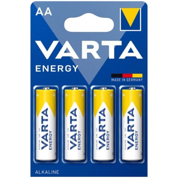Mercadox VARTA - PILHA ALCALINA ENERGÉTICA AA LR6 BLISTER*4