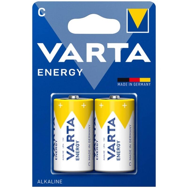 Mercadox VARTA - PILHA ALCALINA ENERGÉTICA C LR14 BLISTER*2