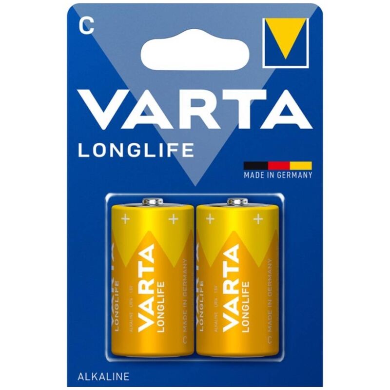 Mercadox VARTA - BATERIA ALCALINA DE LONGA VIDA C LR14 BLISTER*2