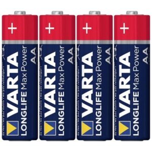 VARTA – PILHA RETRÁTIL AA LR6 ALCALINA MAX POWER*4