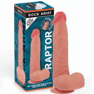 ROCKARMY – SILICONE LÍQUIDO RAPTOR 24 CM -O- 4,4 CM