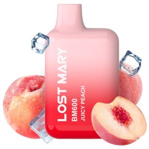 LOST MARY – BM600 NICOTINE VAPER 2% DESCARTÁVEL JUICY PEACH
