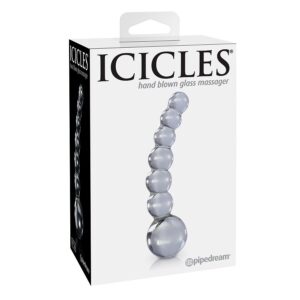 ICICLES – N. 66 MASSAGEADOR TRANSPARENTE