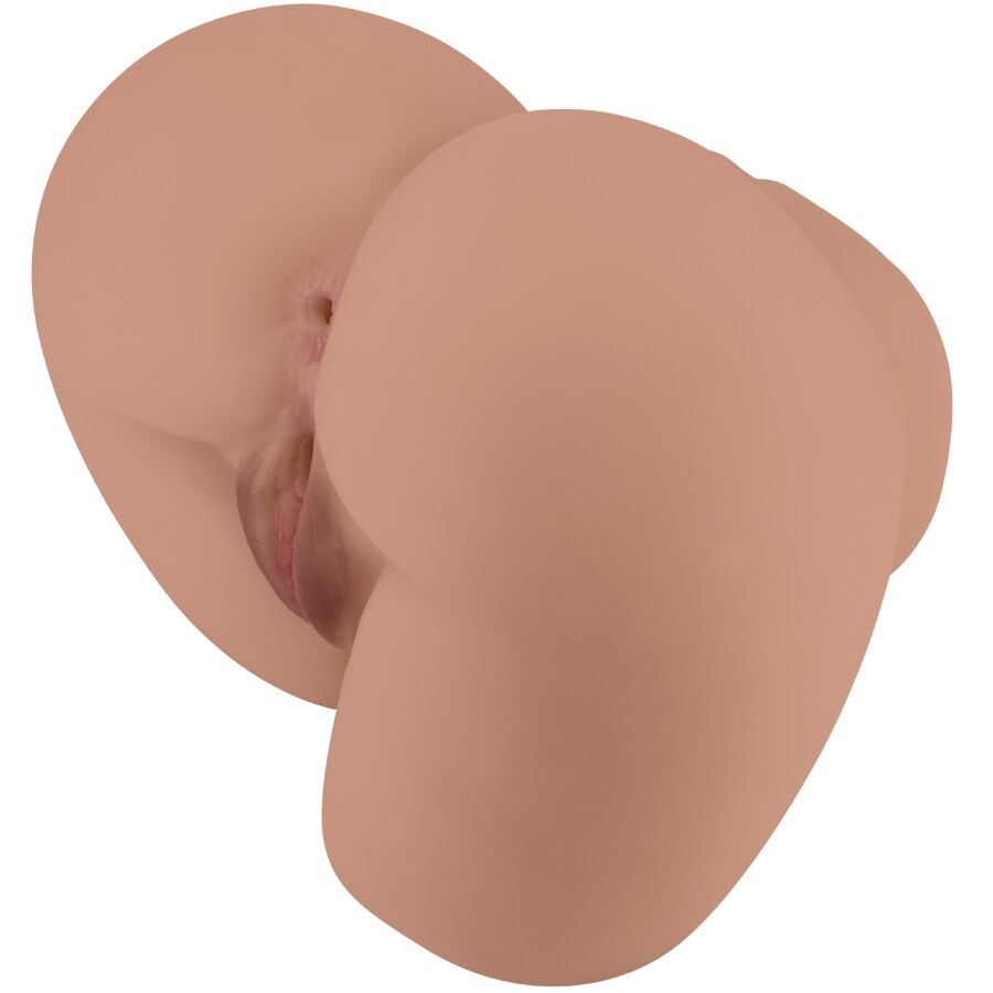 CRAZY BULL - BERNACE ASS VIBRADOR COM VAGINA REALISTA E ÂNUS CARNE CONTROLE REMOTO - Image 3