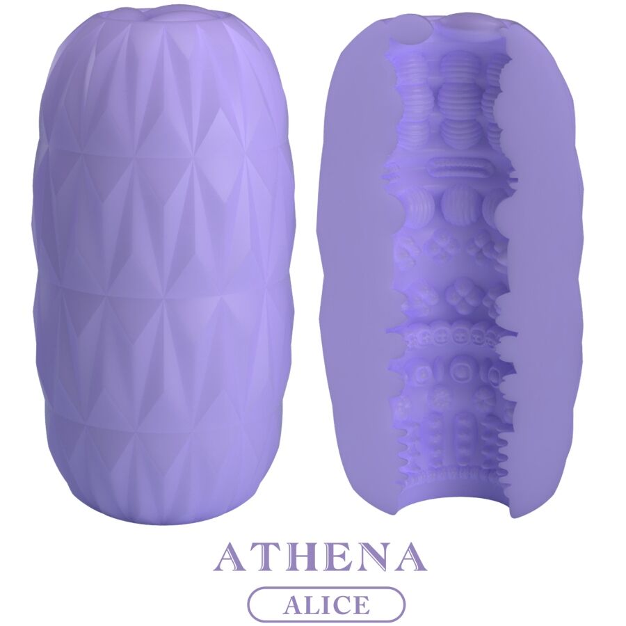 Mercadox PRETTY LOVE - MASTURBADOR MASCULINO ATHENA ALICE ROXO