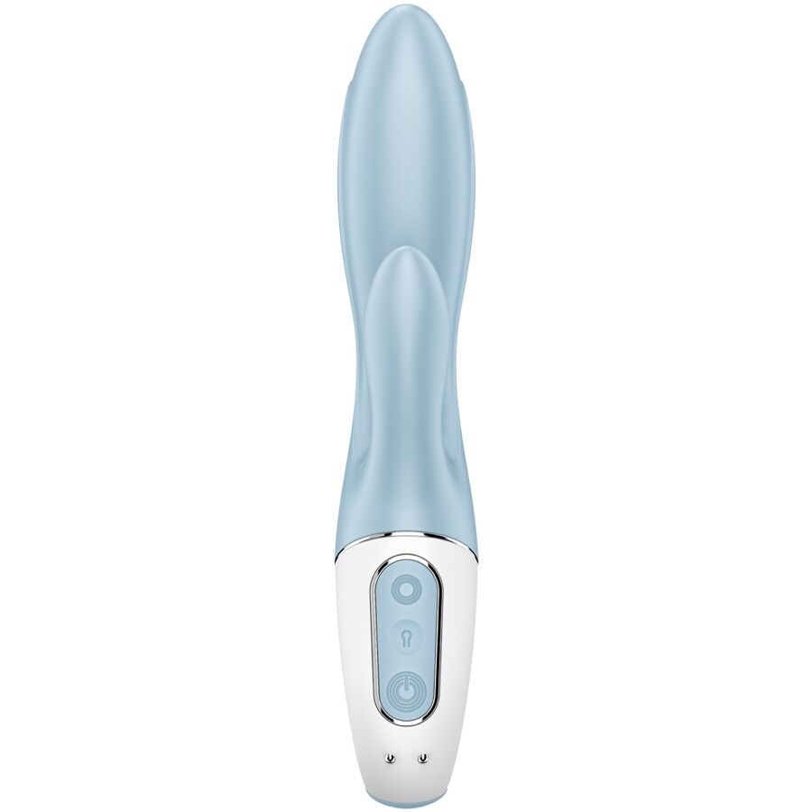 SATISFYER - BOMBA DE AR BUNNY 1 COELHO INFLÁVEL VIBRADOR AZUL - Image 2
