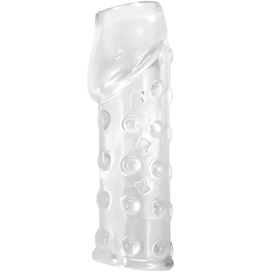 Mercadox PRETTY LOVE - MANGA PARA PÊNIS APERTADA E VOLUMOSA TRANSPARENTE