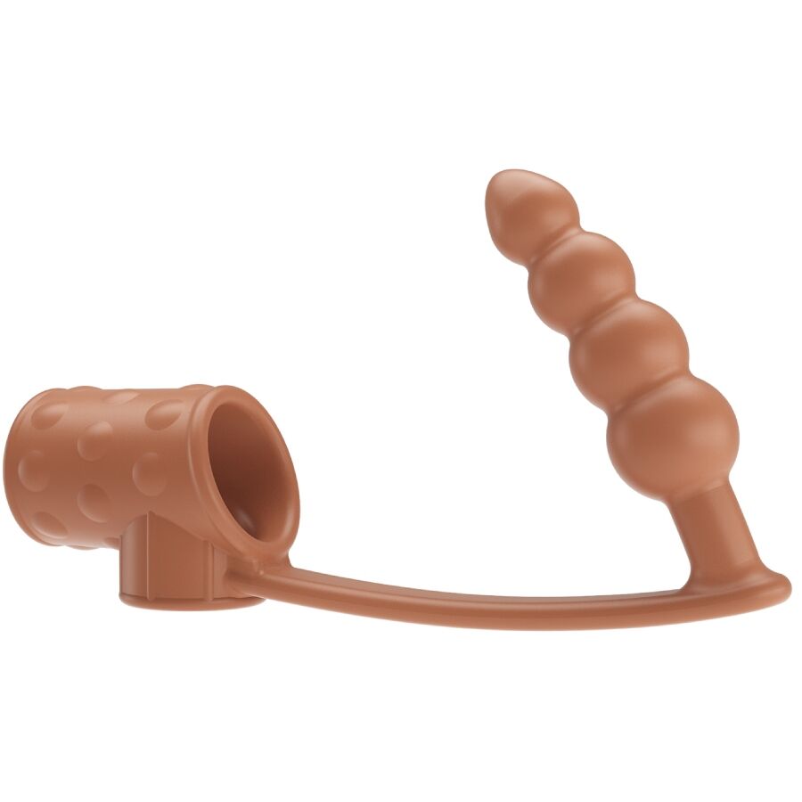 Mercadox PRETTY LOVE - MANGA PARA PÊNIS COM PLUG ANAL NATURAL