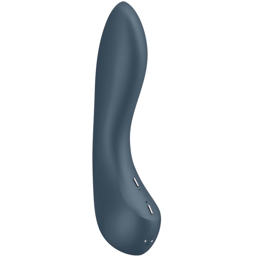 Mercadox SATISFYER - G-SPOT WAVE 4 12 VIBRAÇÕES PROGRAMA VIBRADOR CINZA ESCURO