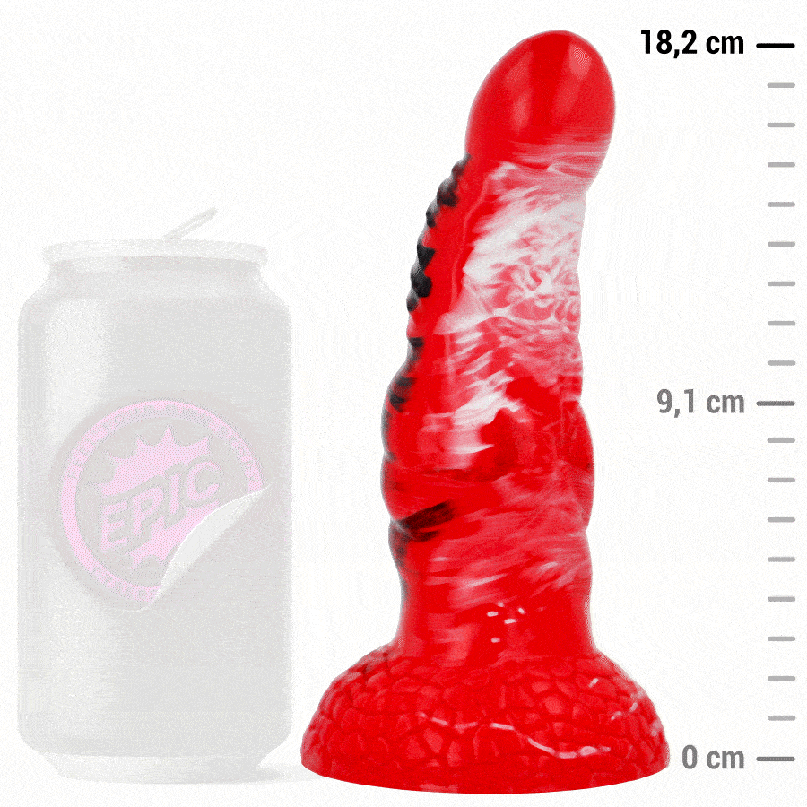 Mercadox ÉPICO - DILDO AGNIS CRIMSON FIRE