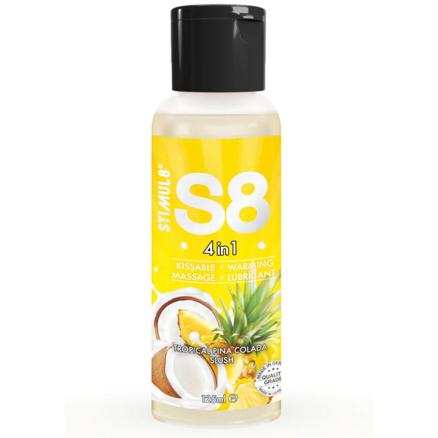 Mercadox STIMUL8 - S8 4 EM 1 PINA COLADA LUBRIFICANTE DE SOBREMESA 125 ML