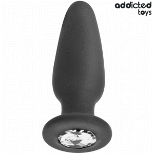 ADDICTED TOYS – PLUG ANAL COM JOIA TAMANHO M 10,4 CM