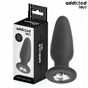 ADDICTED TOYS – PLUG ANAL COM JOIA TAMANHO L 12,6 CM