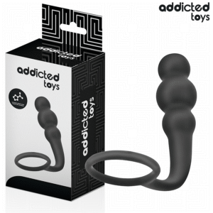 ADDICTED TOYS – PLUG ANAL COM ANEL MODELO 1
