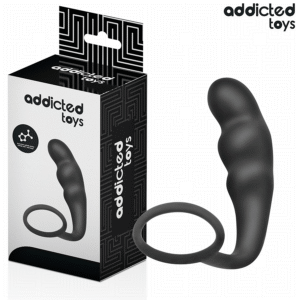 ADDICTED TOYS – PLUG ANAL COM ANEL MODELO 4