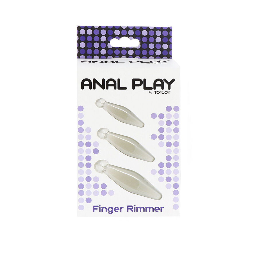 TOYJOY - ANAL PLAY FINGER RIMMER 3 PEÇAS TRANSPARENTE - Image 3