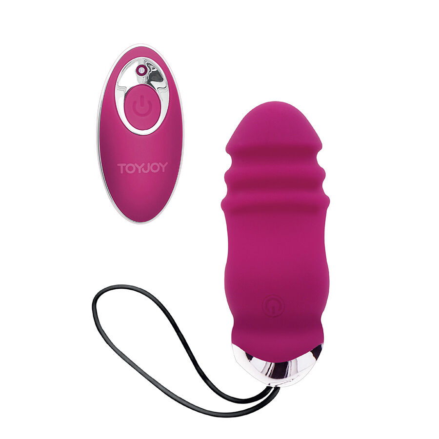 TOYJOY - FELICIDADE SUNN SIDE PARA CIMA E PARA BAIXO VIBRADOR FÚCSIA CONTROLE REMOTO - Image 2