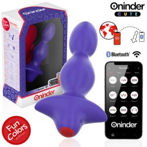 ONINDER CUTE – PLUG ANAL VIBRANTE LOVE BUTT – APLICATIVO MUNDIAL GRATUITO