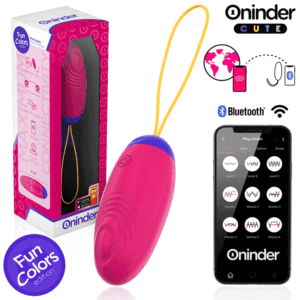 ONINDER CUTE – OVO DE SILICONE COM VIBRO-ONDAS E PRAZER DE AMOR – APLICATIVO MUNDIAL GRATUITO