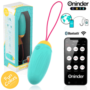 ONINDER CUTE – OVO DE SILICONE VIBRO-GIRATÓRIO LOVE PLEASURE – APLICATIVO MUNDIAL GRATUITO
