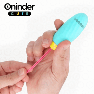 ONINDER CUTE – OVO DE SILICONE VIBRO-GIRATÓRIO LOVE PLEASURE – APLICATIVO MUNDIAL GRATUITO