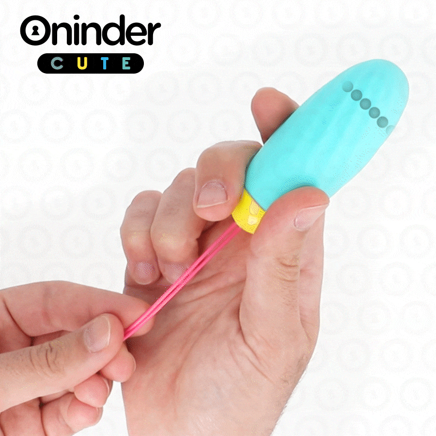 Mercadox ONINDER CUTE - OVO DE SILICONE VIBRO-GIRATÓRIO LOVE PLEASURE - APLICATIVO MUNDIAL GRATUITO