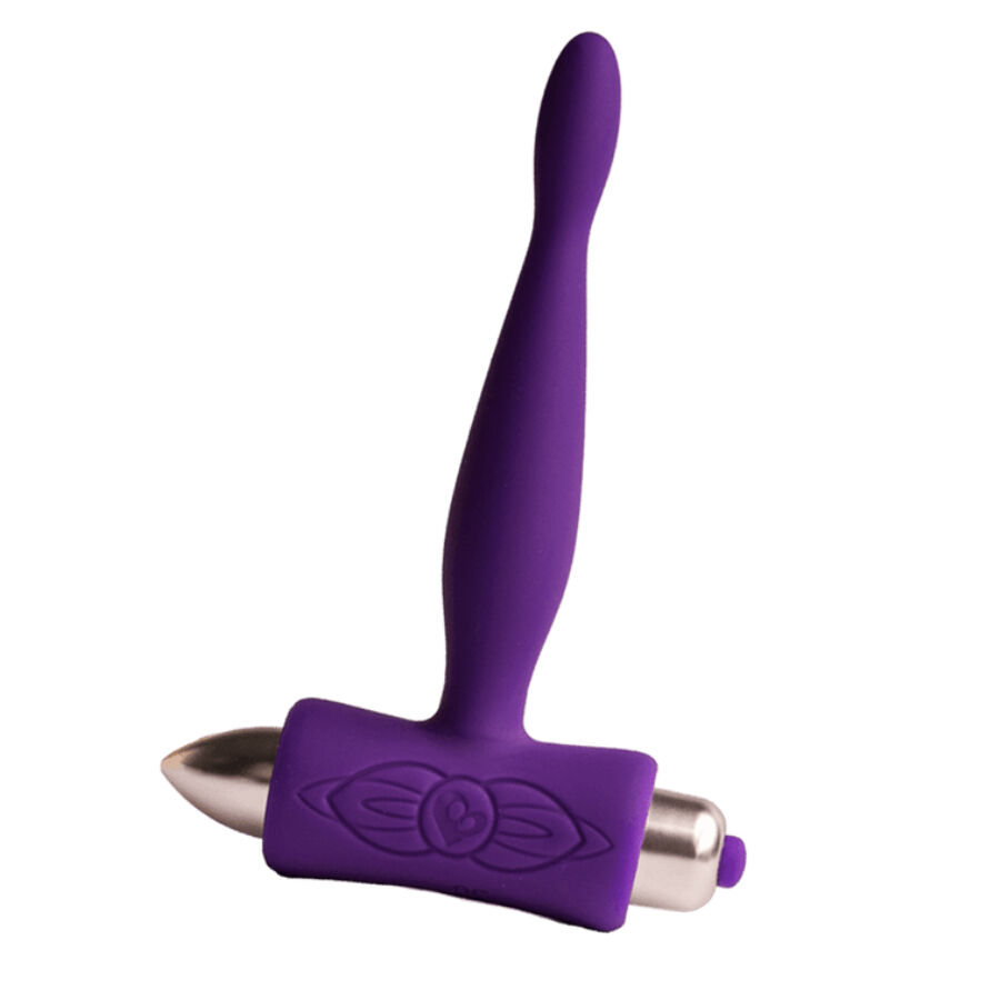 Mercadox ROCKS-OFF - PETITE SENSATIONS TEAZER PLUG ANAL VIBRADOR ROXO