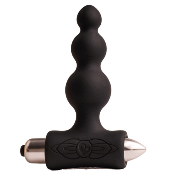 Mercadox ROCKS-OFF - PETITE SENSATIONS BUBBLES PLUG ANAL VIBRADOR PRETO