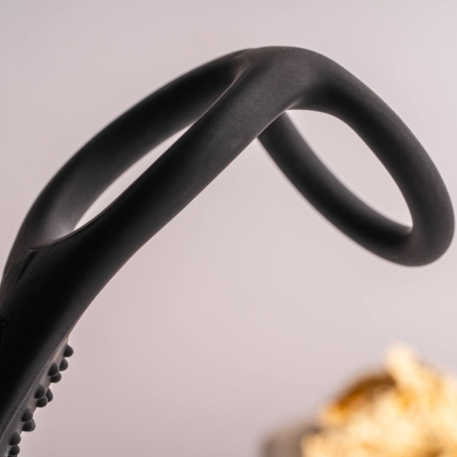 ROCKS-OFF - PLUG ANAL RO-ZEN RRO COM ANEL VIBRATÓRIO PARA PÊNIS PRETO - Image 2
