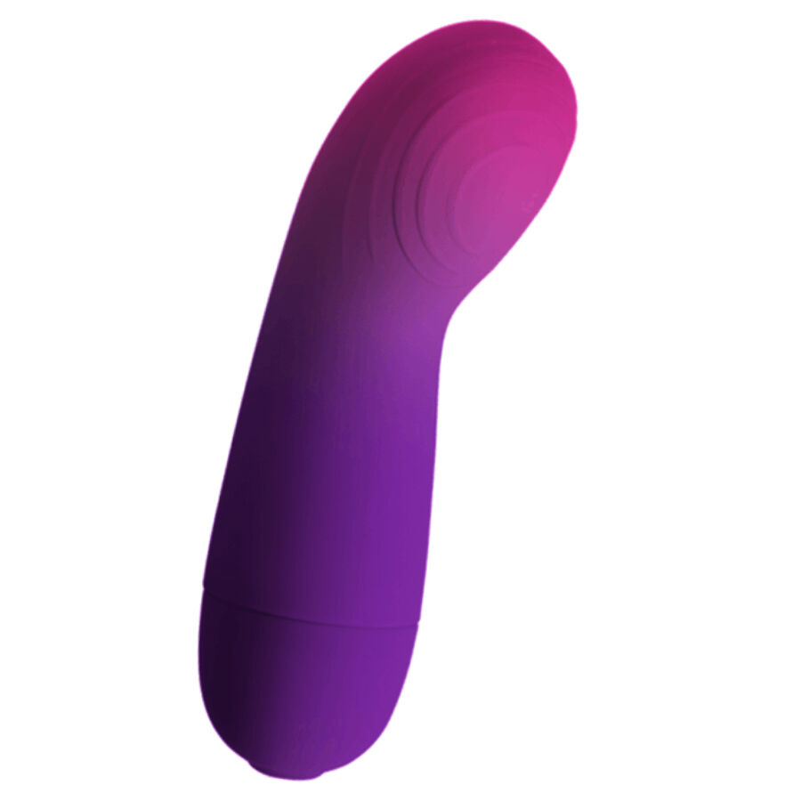 Mercadox ROCKS-OFF - GLOW GIRL VIBE VIBRADOR DISCRETO ROXO PARA PONTO G