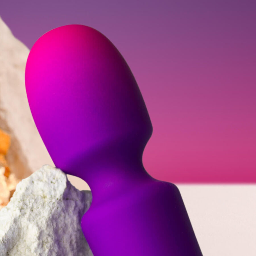 ROCKS-OFF - GLO-GIRL VIBRADOR WAND MINI ROXO - Image 2