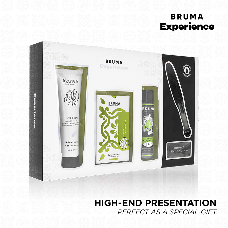 Mercadox BRUMA XPERIENCE - KIT TENTAÇÃO DE MELANCIA DOCE COM POTENCIALIZADOR DE ORGASMO