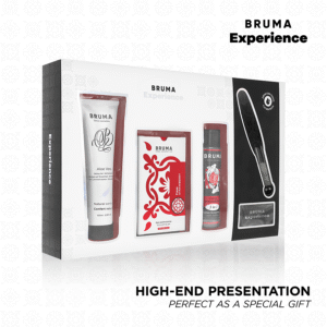 BRUMA XPERIENCE – KIT TENTAÇÃO DE MORANGO DOCE COM POTENCIALIZADOR DE ORGASMO