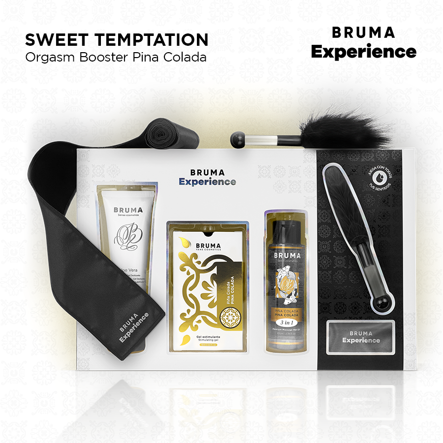 BRUMA XPERIENCE - PACOTE DE TENTAÇÃO DE PINA COLADA DOCE COM POTENCIALIZADOR DE ORGASMO - Image 2
