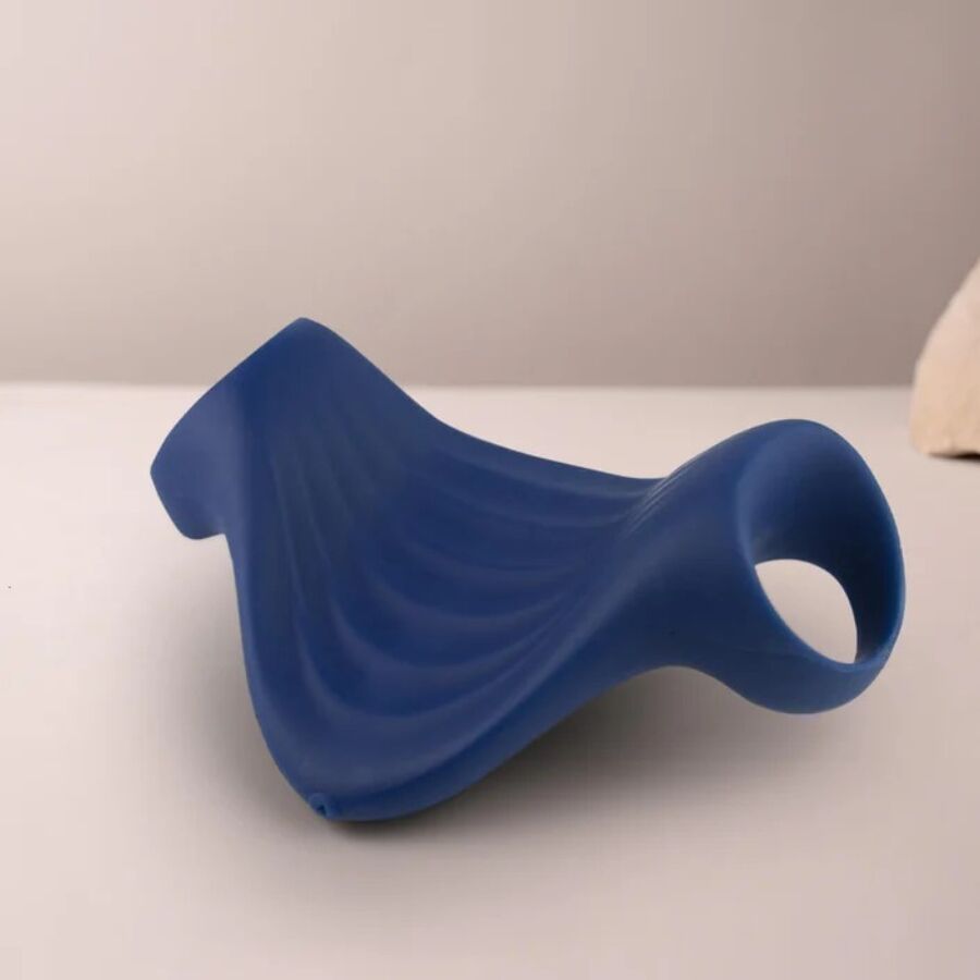 ROCKS-OFF - MASTURBADOR VIBRADOR FLEXÍVEL PALM BLUE - Image 3