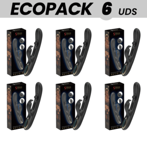 ECOPACKS 6 UNIDADES – IBIZA PODEROSO VIBRADOR RABBIT COM PÉROLA ROLANTE MASSAGEADORA