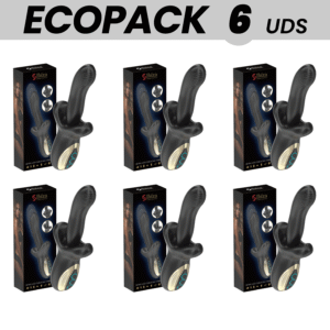 ECOPACKS 6 UNIDADES – IBIZA VIBRADOR PODEROSO COM EFEITO DE IMPULSÃO E MORDIDA