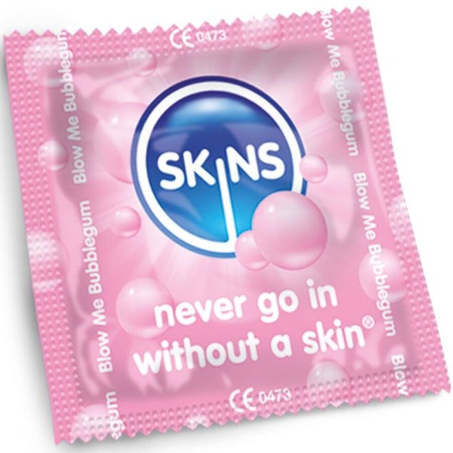 SKINS - PRESERVATIVOS BUBBLEGUM PREMIUM PACOTE 4 - Image 3