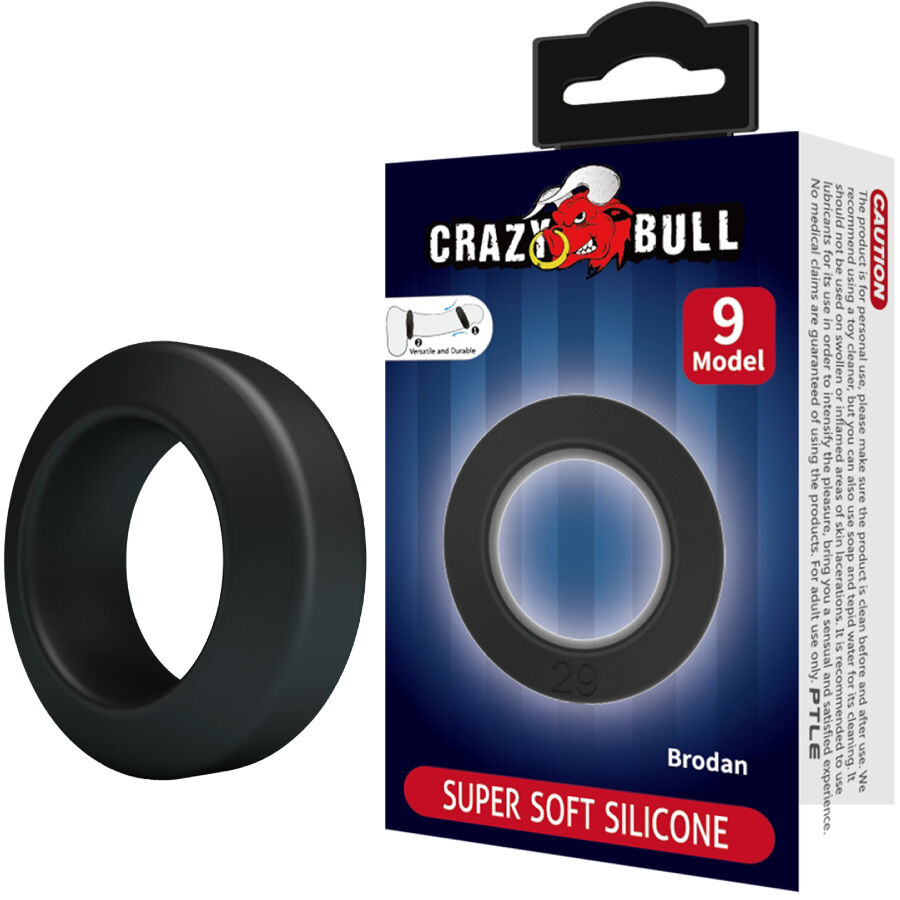 Mercadox CRAZY BULL - ANEL DE SILICONE BRODAN MODELO 9