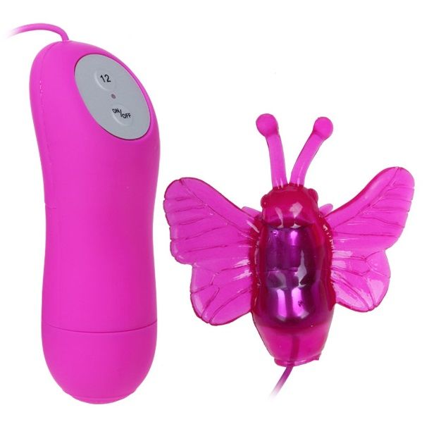 BAILE - VIBRADOR ESTIMULADOR DE BORBOLETA SECRETO PRETTY LOVE 12V - Image 2