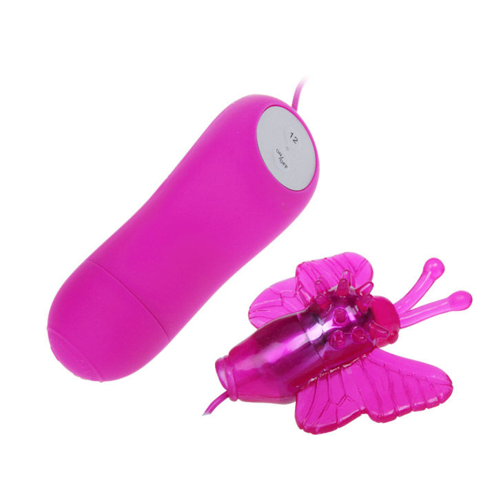 BAILE - VIBRADOR ESTIMULADOR DE BORBOLETA SECRETO PRETTY LOVE 12V - Image 3