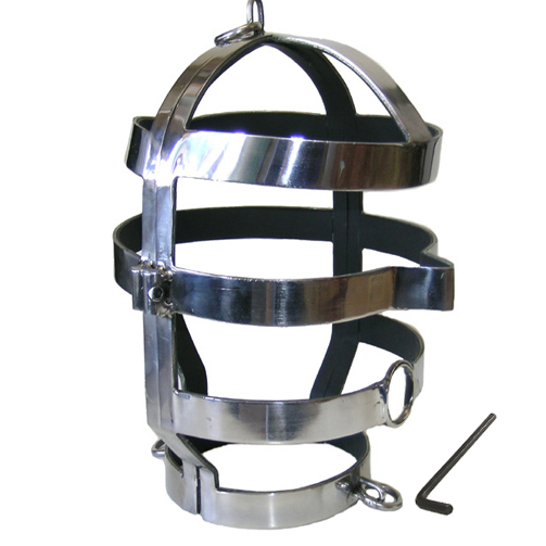 METAL HARD - MSCARA COM COLAR DE AO - Image 2