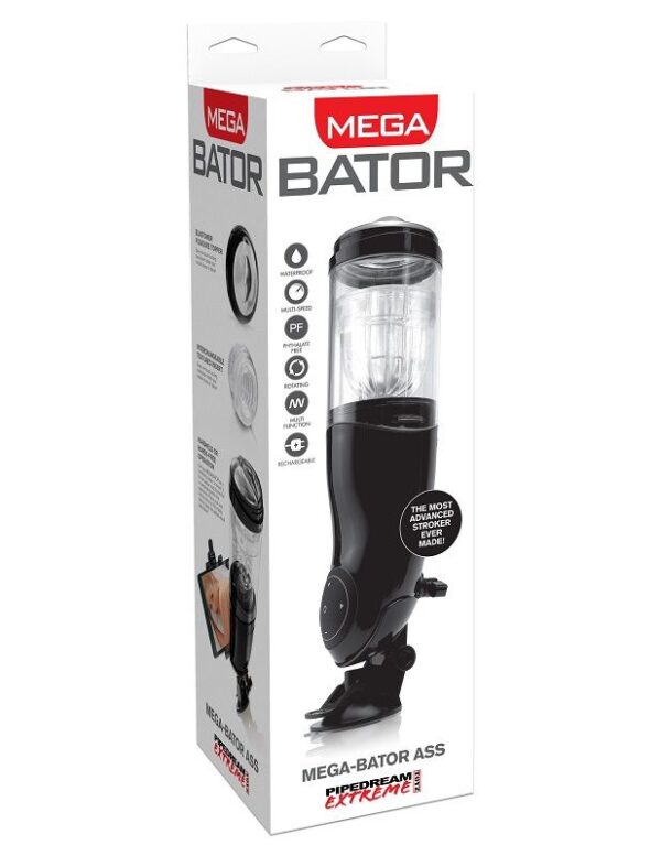 Mercadox EXTREME TOYZ - PDX MEGA BATOR USB MASTURBADOR MASCULINO ANO PRETO