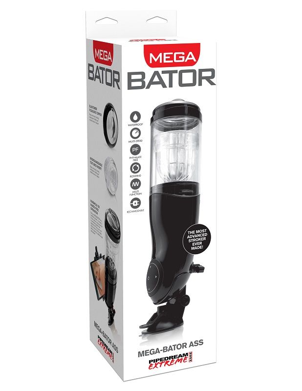 Mercadox EXTREME TOYZ - PDX MEGA BATOR USB MASTURBADOR MASCULINO ANO PRETO