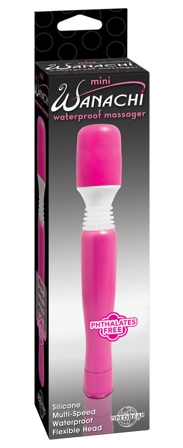 Mercadox WANACHI - MINI MASSAGEADOR PRETO
