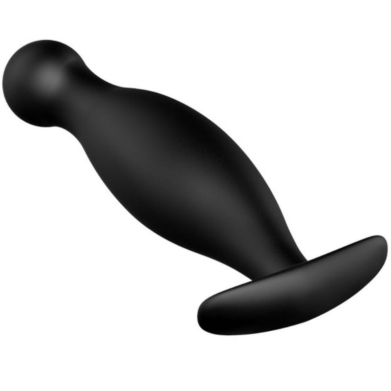 PRETTY LOVE - PLUG ANAL DE SILICONE 11.7 CM PRETO - Image 3