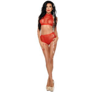 ME-SEDUCE MONA SET RED S / M
